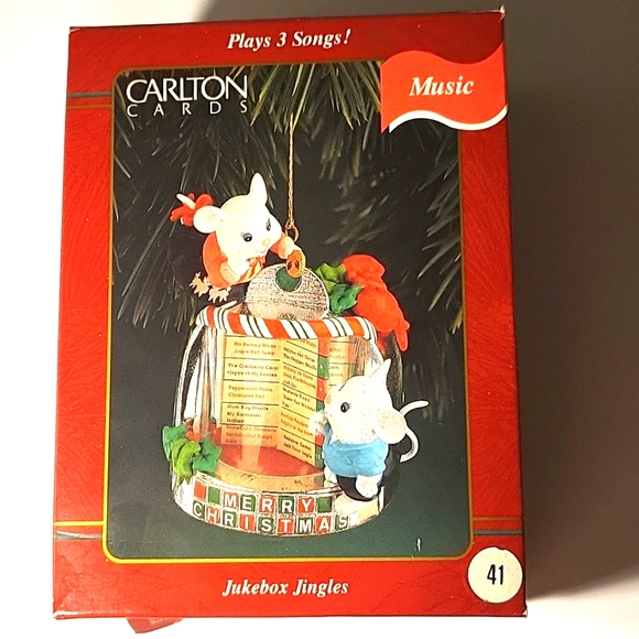 Jukebox Jingles - Carlton Cards Music Ornament - VINTAGE - Picture 4 of 13